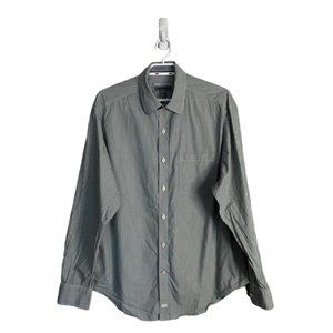 Johnston & Murphy Men's Tailored Fit Striped Button-Down Shirt